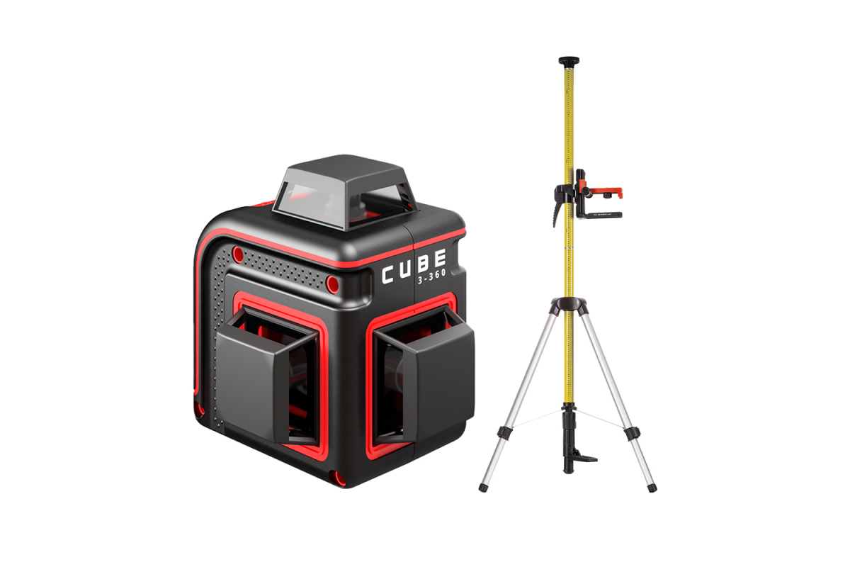 Комплект нивелир + штатив ADA CUBE 3-360 SPECIAL EDITION А00617